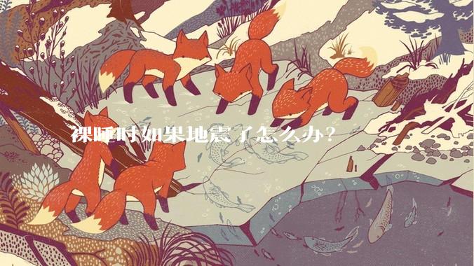 裸睡时如果地震了怎么办？
